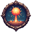 Pixel art item — explosion skill icon
