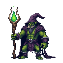 Pixel art game sprite